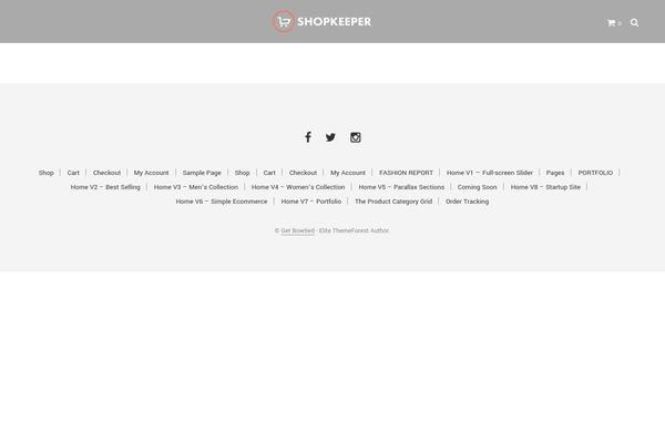 Cascade theme site design template sample