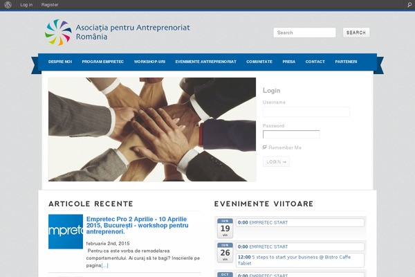 Campaign theme site design template sample