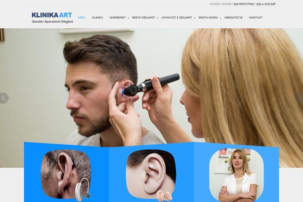 HEALTHFLEX theme site design template sample
