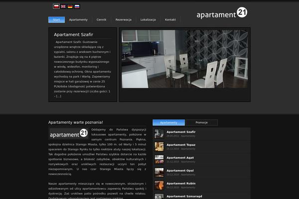 Amplify theme site design template sample