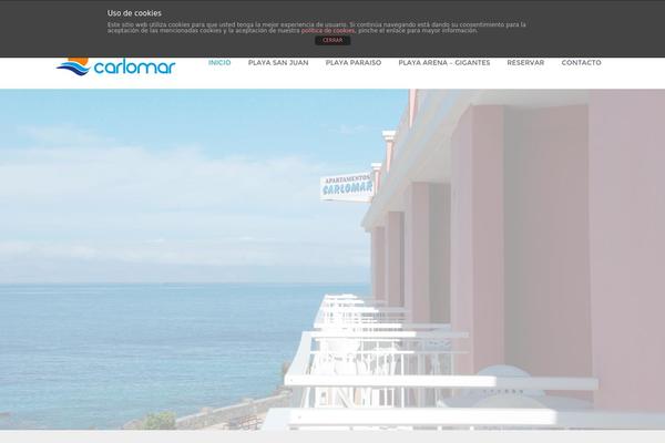 The Company theme site design template sample