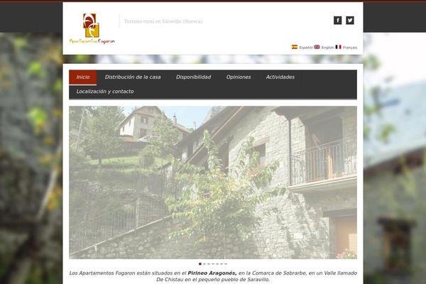 Riviera theme site design template sample