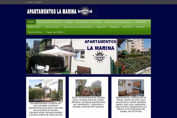apartamentoslamarinalaredo.com site used iFeature