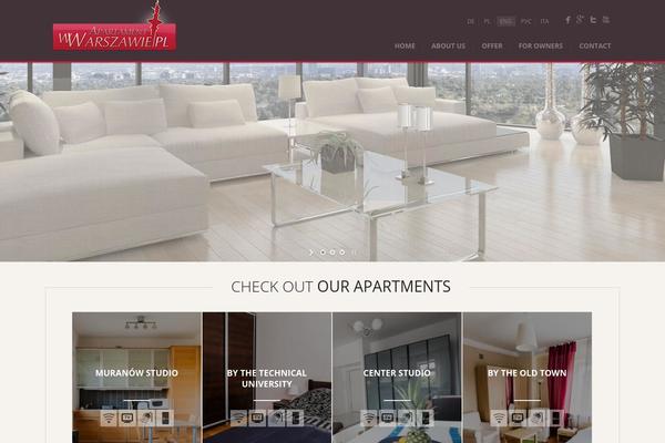 Ultimatum theme site design template sample