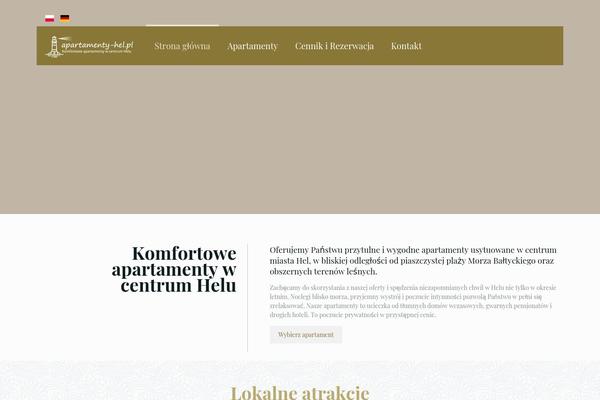 apartamenty-hel.pl site used Apartamenty