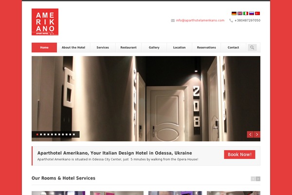 Finesse theme site design template sample