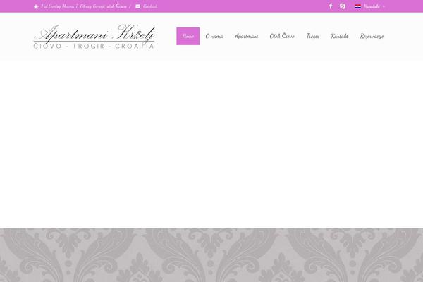 Envision theme site design template sample