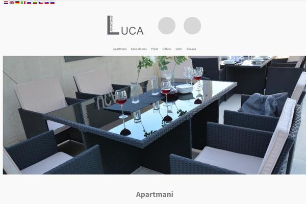 Ultimatum theme site design template sample