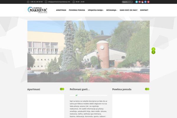 Unicorn theme site design template sample