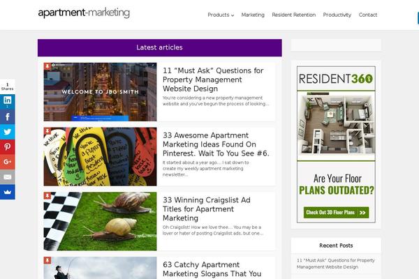 Site using Meks Easy Ads Widget plugin