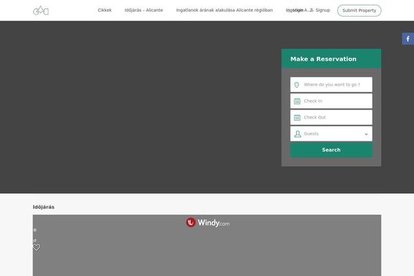 Site using Rentals-gutenberg plugin