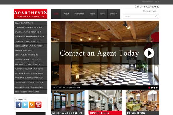 Cherry Framework theme site design template sample