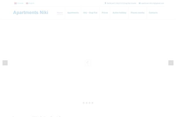 The7 theme site design template sample