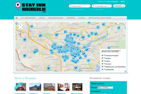 GeoTheme theme site design template sample