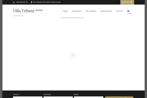 Site using Sohohotel-booking plugin