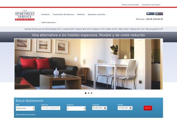 Adaptive theme site design template sample