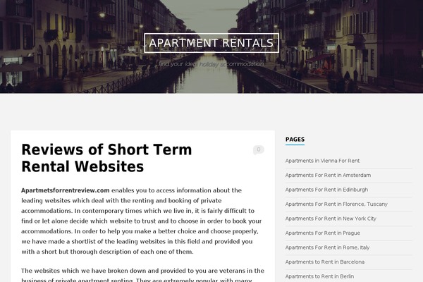 Griffin theme site design template sample