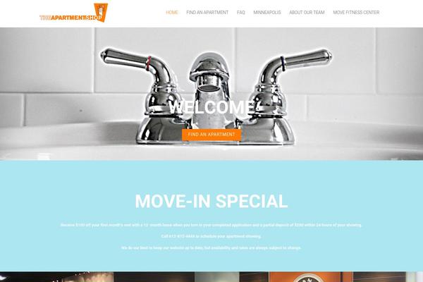 Accio theme site design template sample