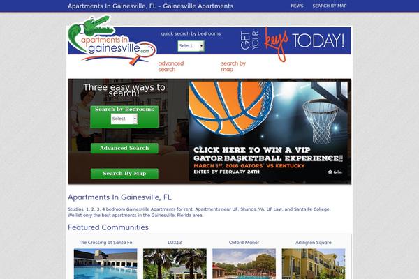 apartmentsingainesville.com site used Aigtheme