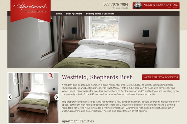 apartmentswestfieldlondon.co.uk site used Awl