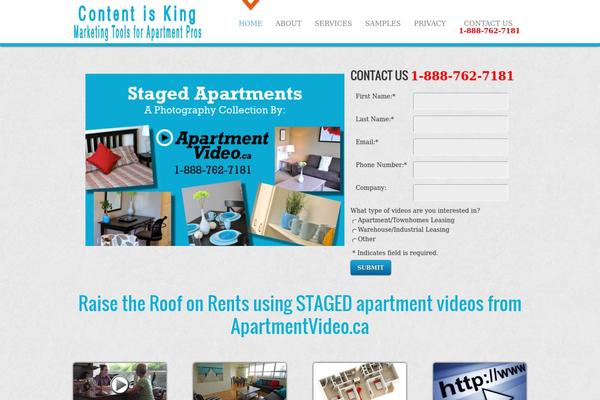 D5 Business Line theme site design template sample