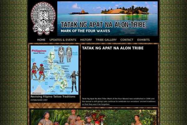 apat-na-alon-tribe.com site used Travel Blogger