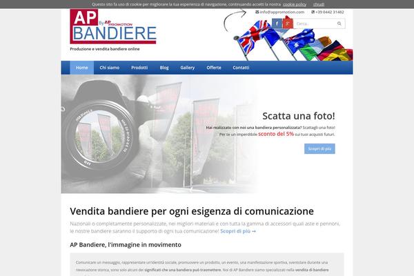 Backbone theme site design template sample