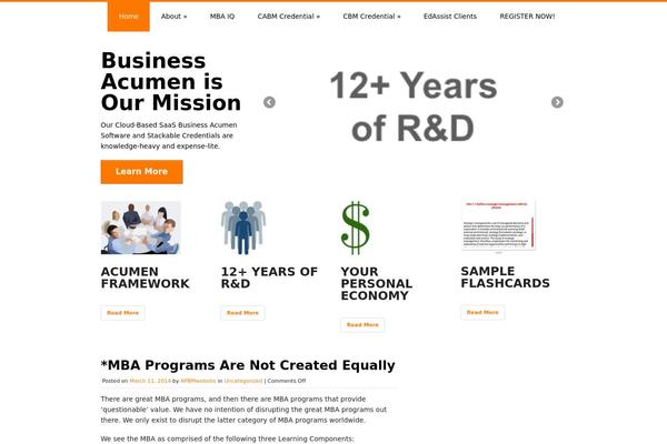 discover theme site design template sample