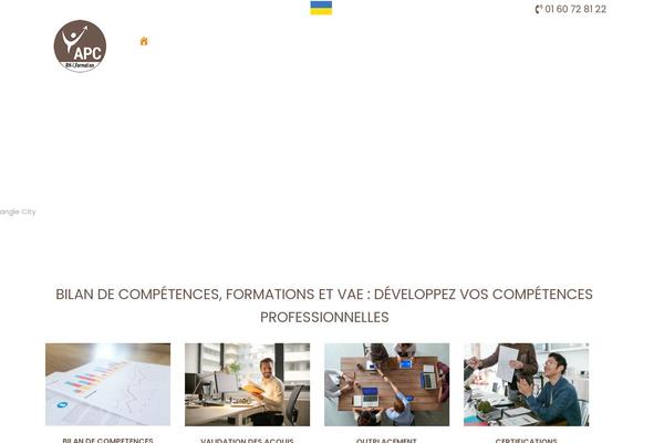 Site using Mec-fluent-layouts plugin
