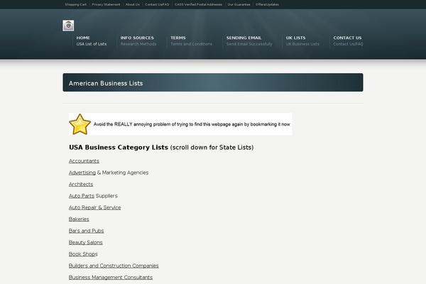 Karma theme site design template sample