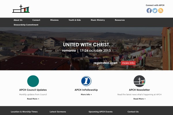 Vantage theme site design template sample