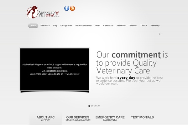 Nova theme site design template sample