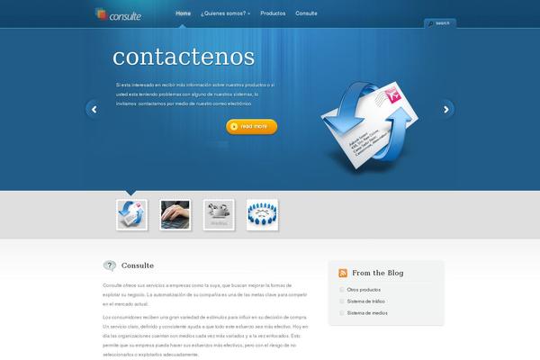 TheCorporation theme site design template sample