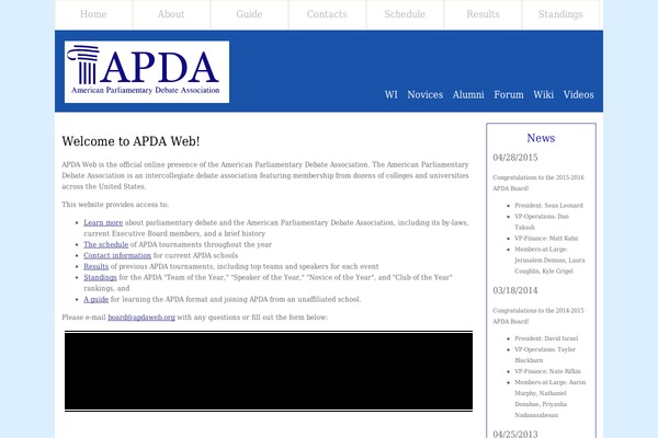 Site using ACF Recent Posts Widget plugin
