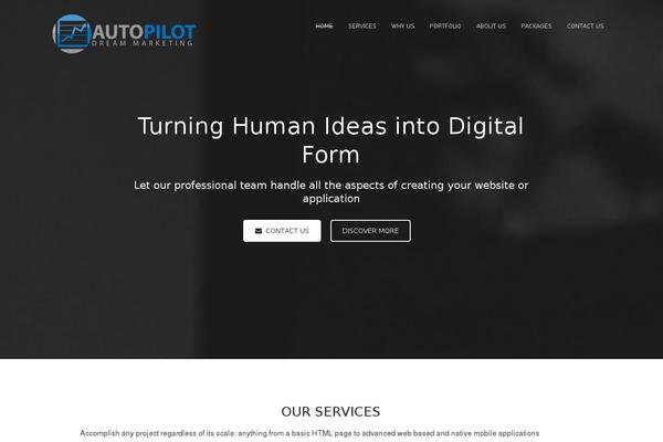 Site using Awesome Filterable Portfolio plugin