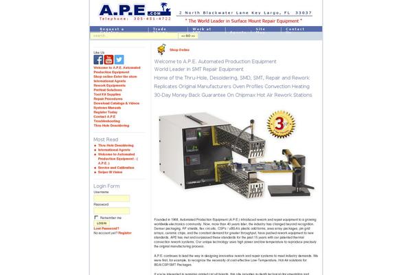 ape.com site used Ape