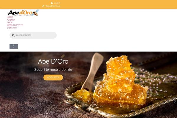 Beelove theme site design template sample