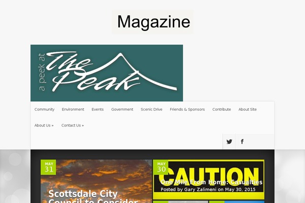 Nexus theme site design template sample