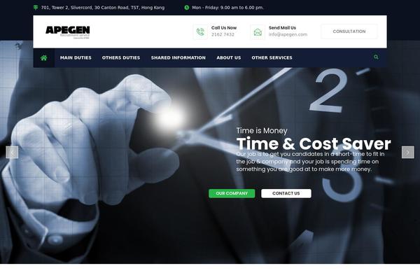 apegen.com site used Univarsal