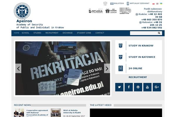 Site using Dj-accessibility plugin