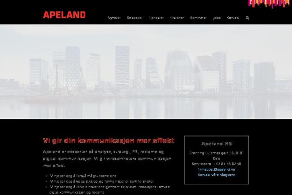 Total Child theme site design template sample