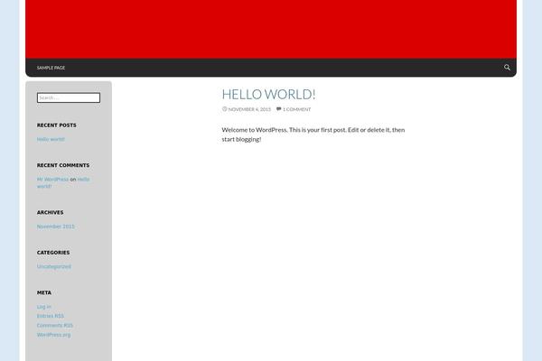 NuvioFutureMag Red theme site design template sample