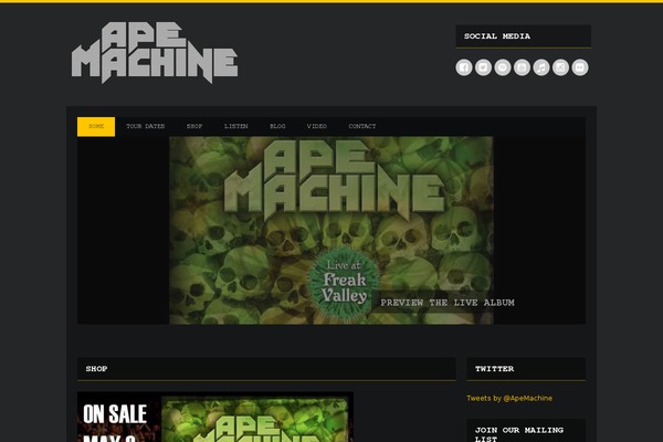 apemachine.com site used Wp_hernan5-v1.0