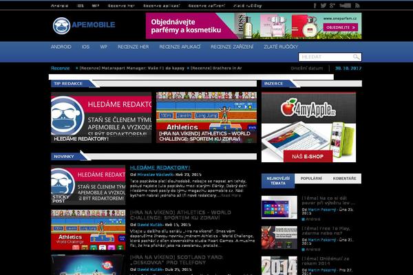 Observer theme site design template sample