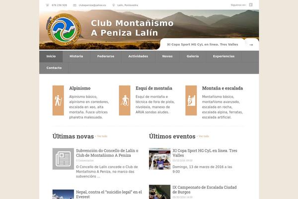 Site using Tk-shortcodes plugin