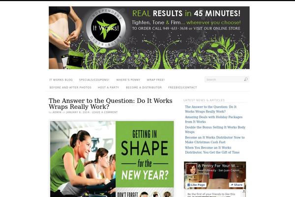 Platform theme site design template sample