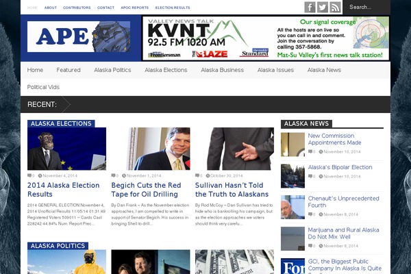 Site using Ad King Pro plugin
