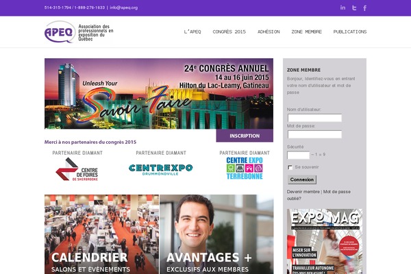Site using Connections Business Directory plugin