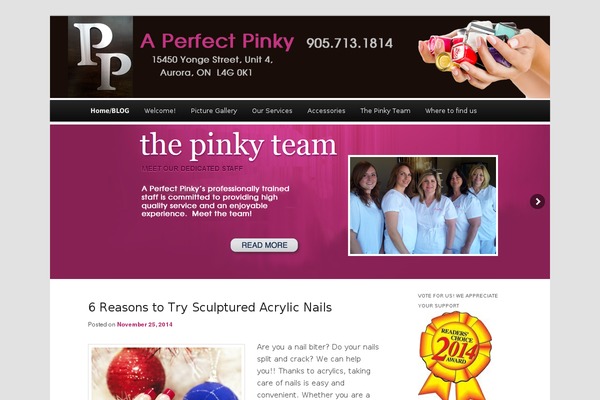 Enfold-child theme site design template sample