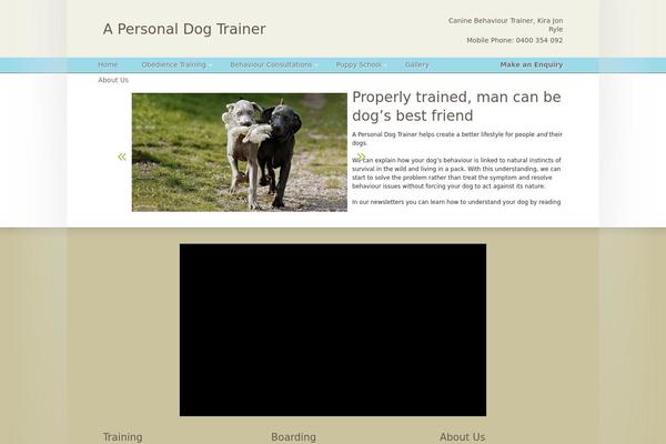 Relax theme site design template sample